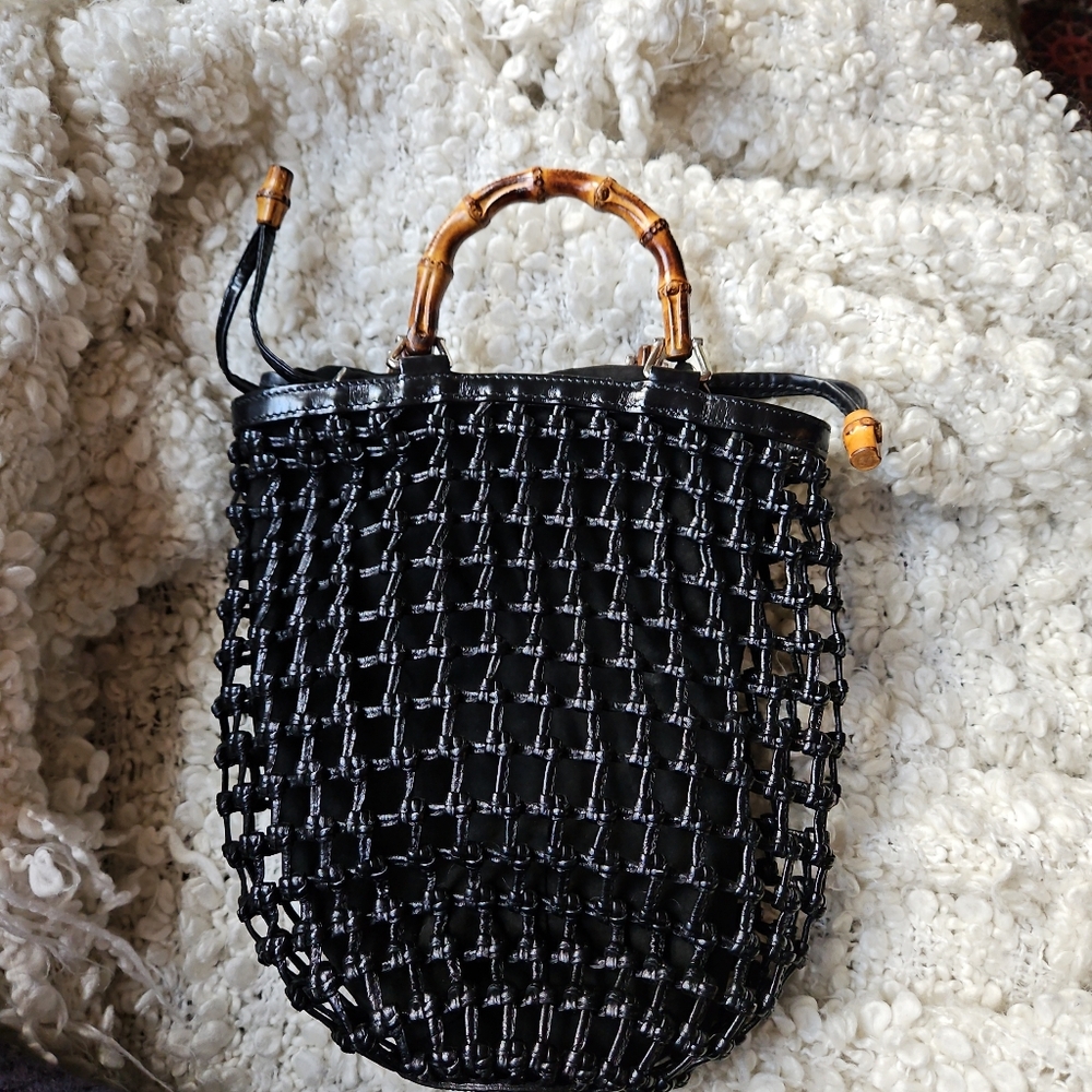 Rare Vintage Gucci Tom Ford Era Basket Bag